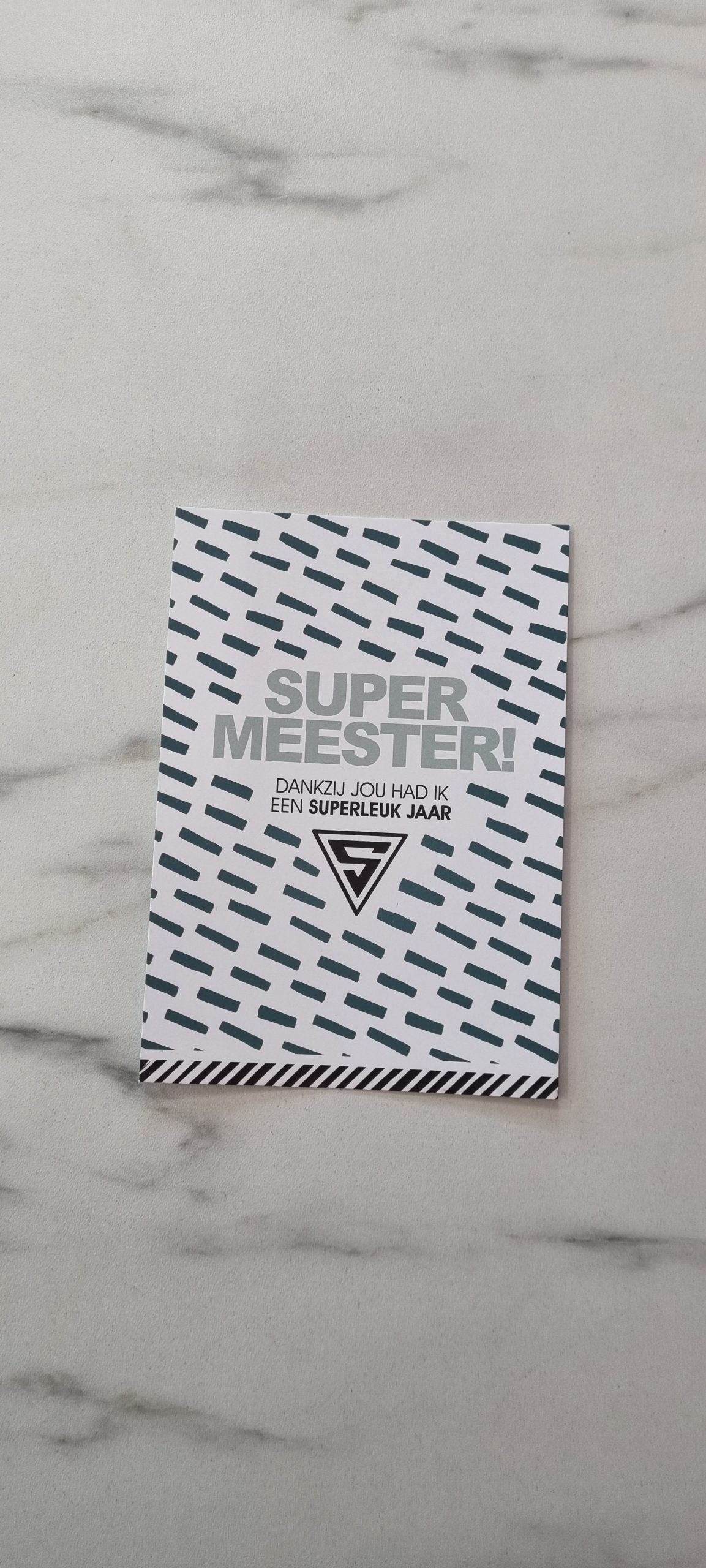 Grußkarte Super lehrer