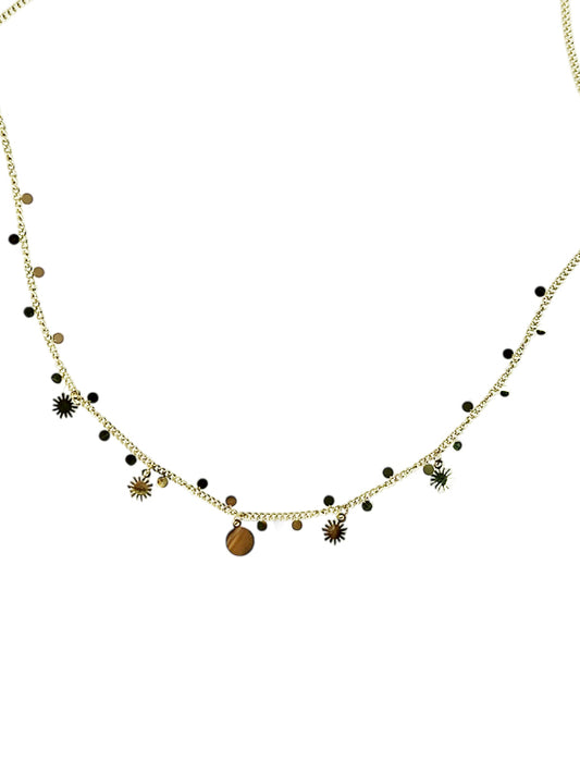 Edelstahlkette Ibiza Gold