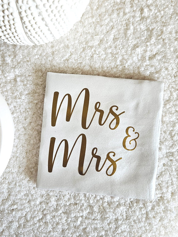 Fliese – Mr & Mrs | Keramik 10x10 cm