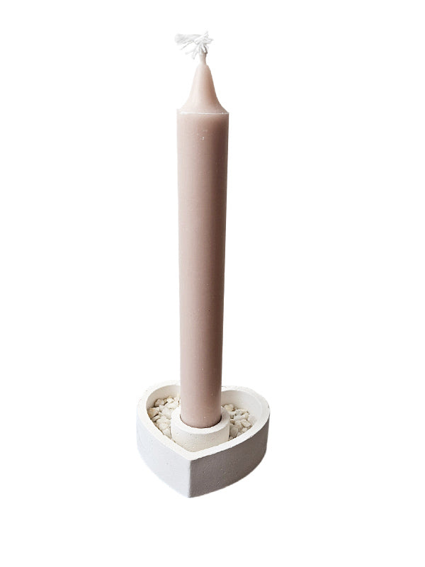 Kerzenständer Beton Herz