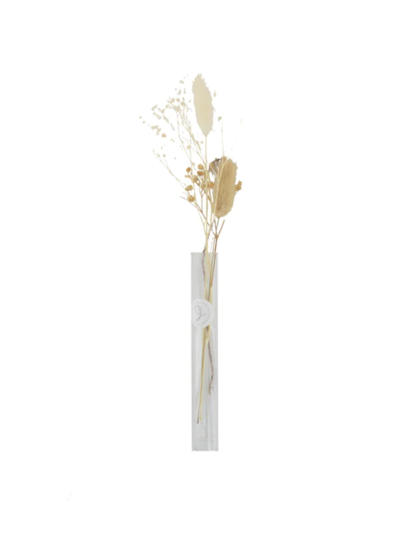 Just4You Glasröhrchen – natürliche Trockenblumen