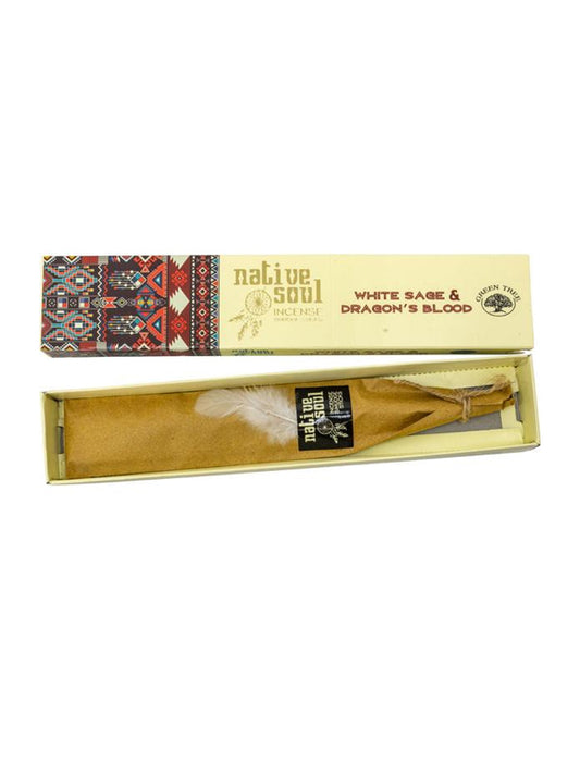 Räucherstäbchen Native Soul - White Sage & Dragon's blood