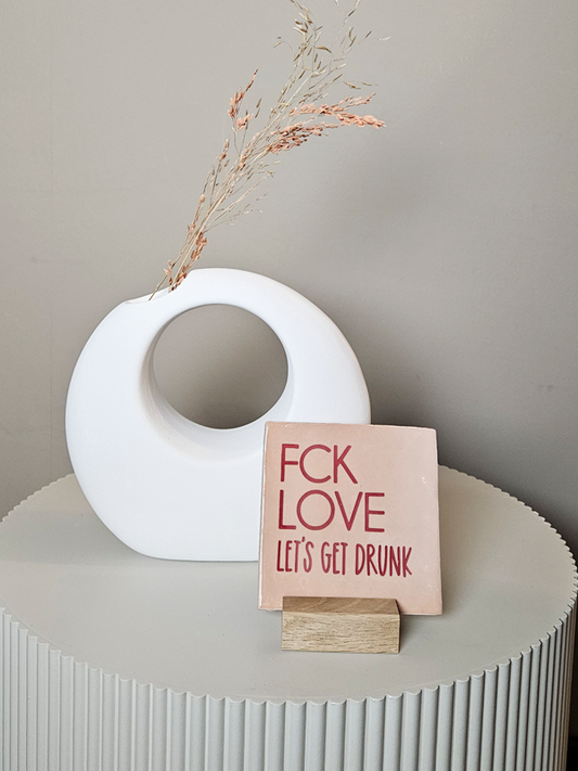 Fliese – FCK Love | Keramik 10x10 cm