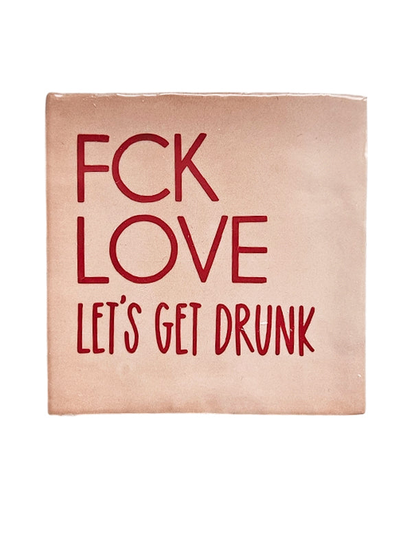 Fliese – FCK Love | Keramik 10x10 cm