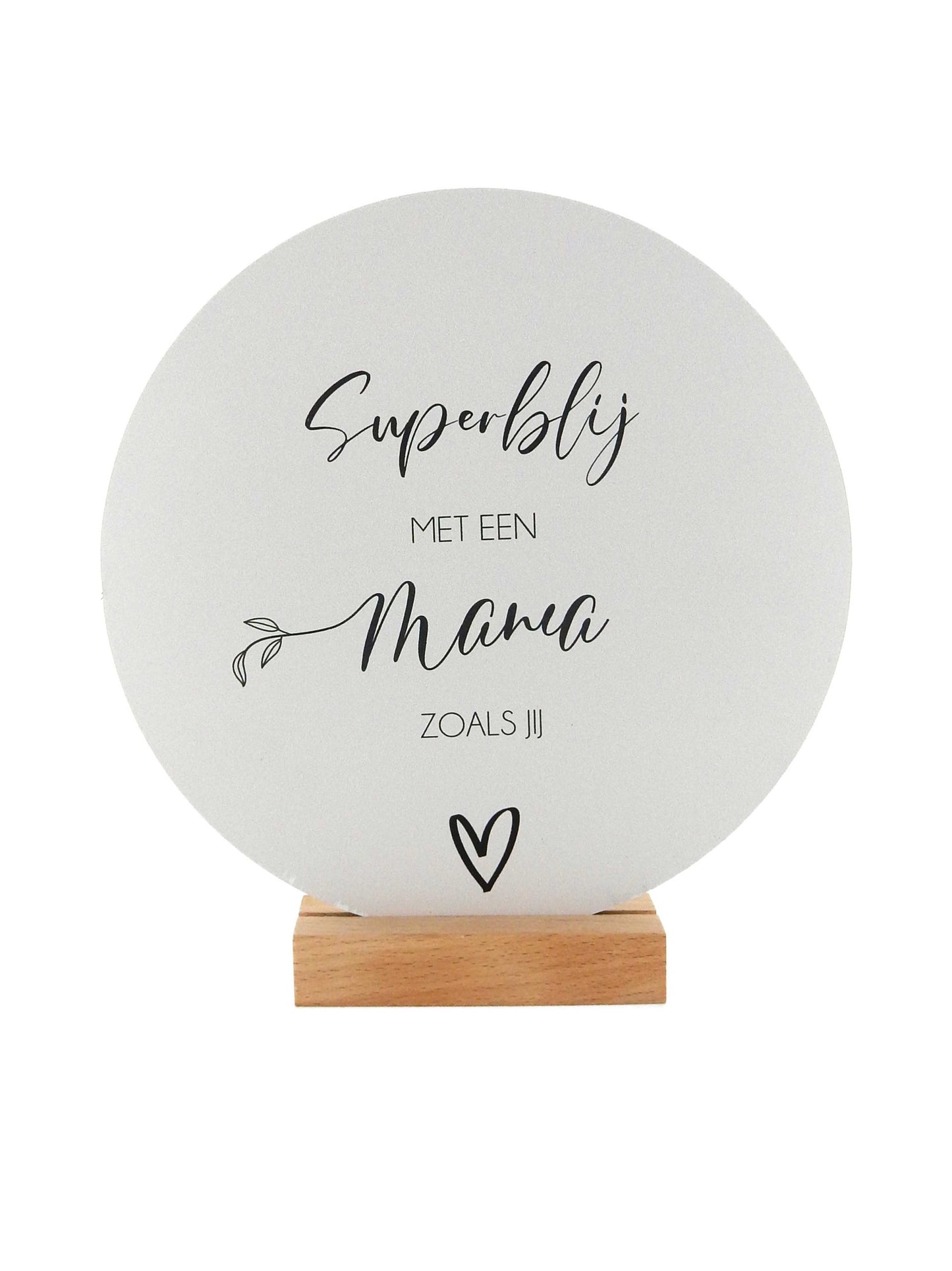 Wandkreis außen Muttertag 20cm