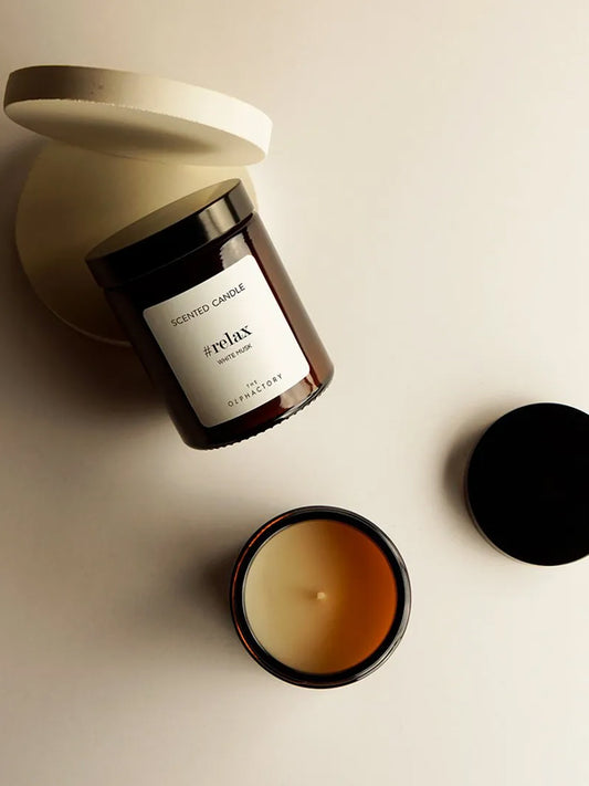 Duftkerze White Musk | #Relax by The Olphactory
