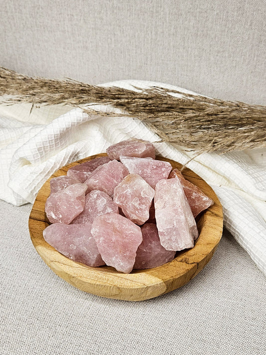 Rosenquarz Rohling L (4-6 cm)