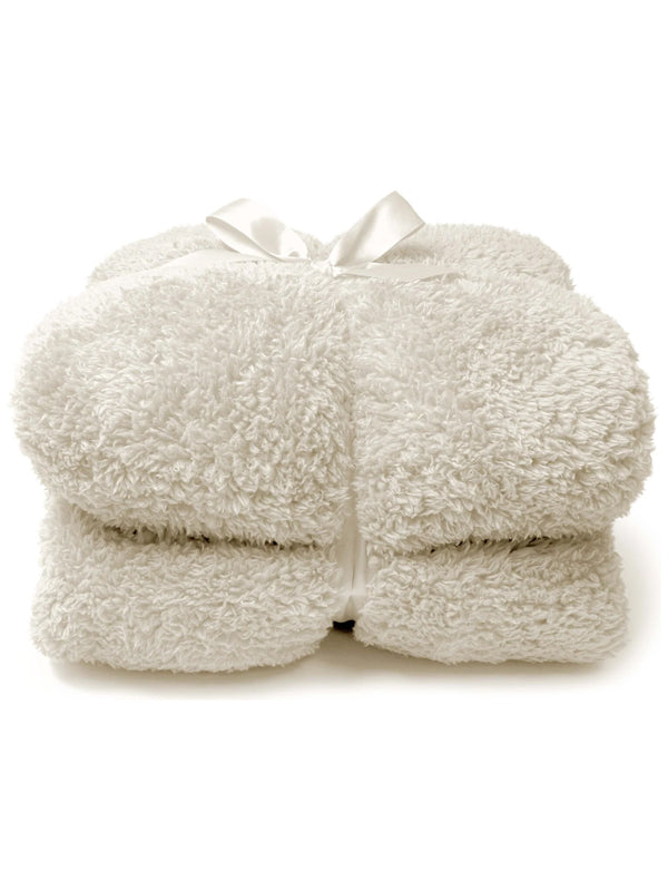 Unique Living – Teddy Plaid Creme
