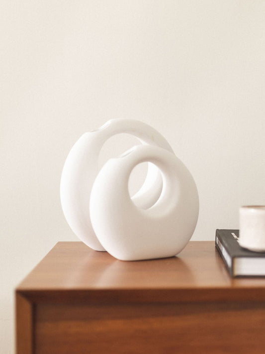 Handgefertigte Keramikvase Toquio Medium