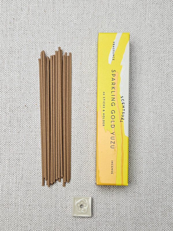 Japanische Räucherstäbchen Scentsual | gold yuzu