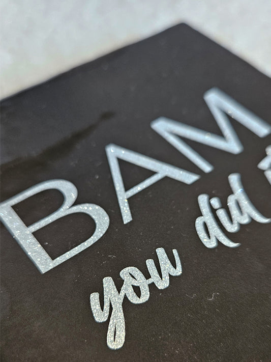 Fliese – Bam you did it | Keramik 10x10 cm