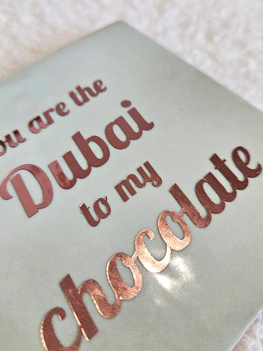 Fliese – Dubai Chocolate