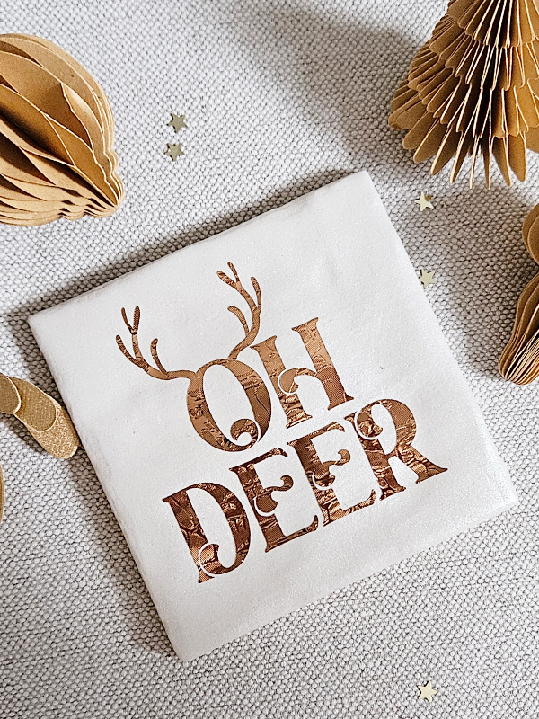 Fliese – Oh Deer – Bronze-Effekt
