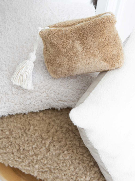 Zierkissen Go Round Fluffy Natur