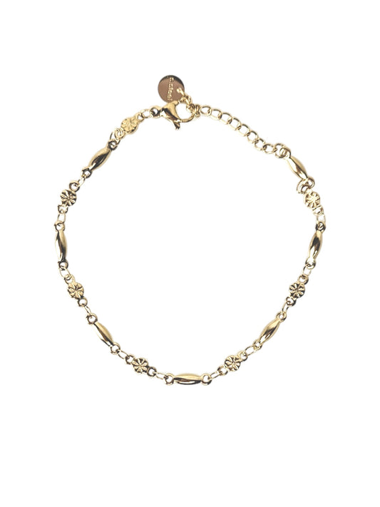 Edelstahlarmband Lucky Charm Gold