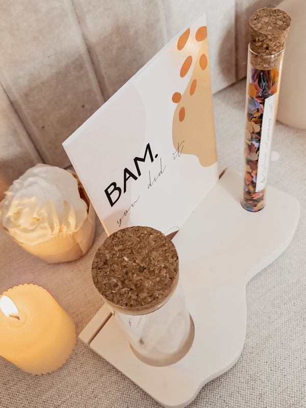 Just4You Glasröhrchen – Lass es Konfetti regnen