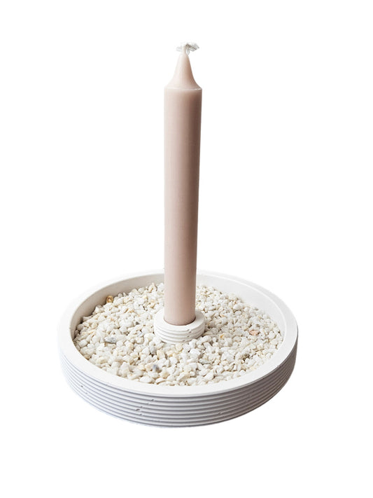 Kerzenständer Beton rund L