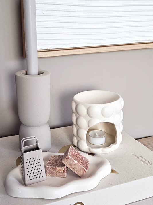 Schmelzfeuer Bubble - Keramik creme