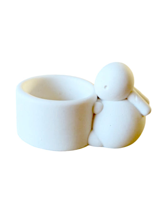 Ostern | Teelichthalter / Eierbecher Häschen