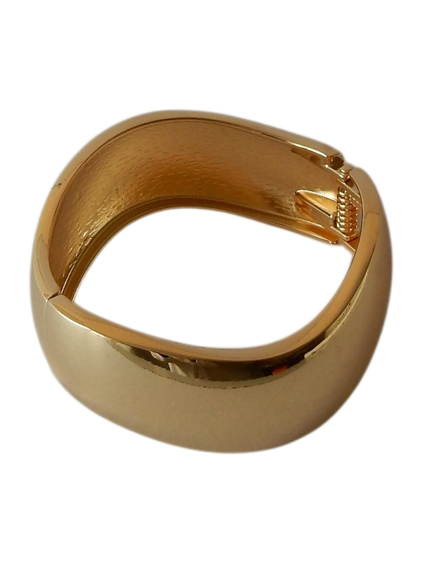 Edelstahl Statement Armband Kani Gold – Cuff Armband
