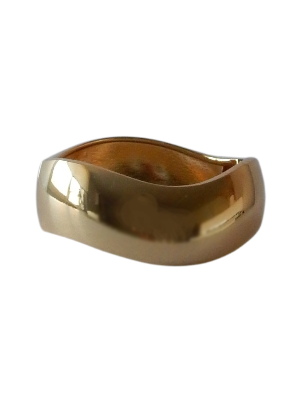 Edelstahl Statement Armband Kani Gold – Cuff Armband