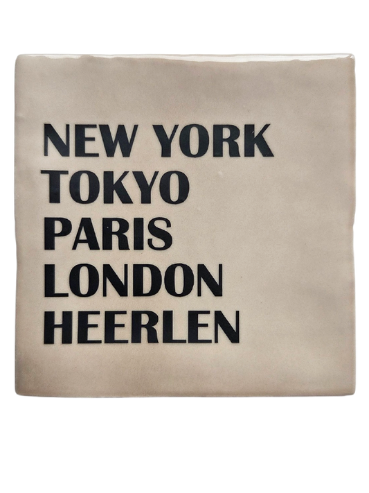 Fliese Weltstädte – New York, Tokio, Paris, London & DEINE Stadt