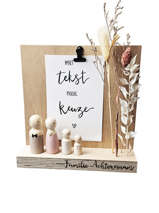 Plank – Familie personalisiert