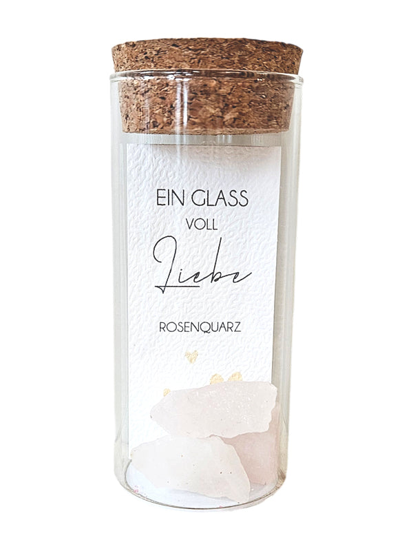 Just4You Topf der Liebe - Rosenquarz