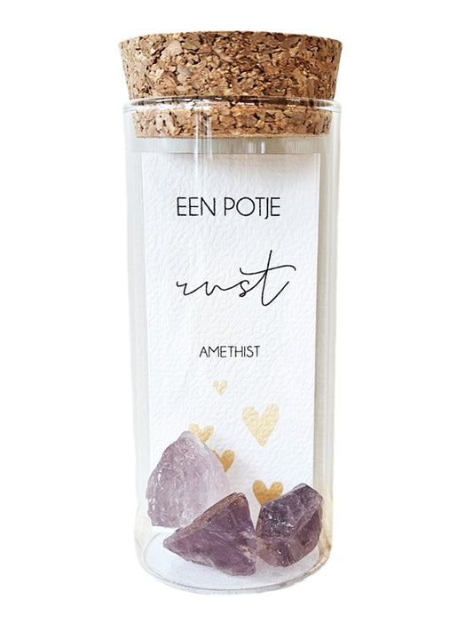 Just4You Topf der Ruhe - Amethyst