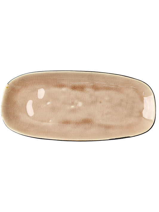 Ovale Keramikschale Terre