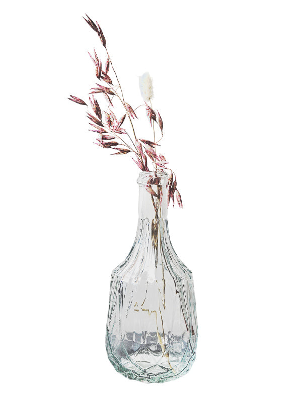 Vase mit klarem Muster