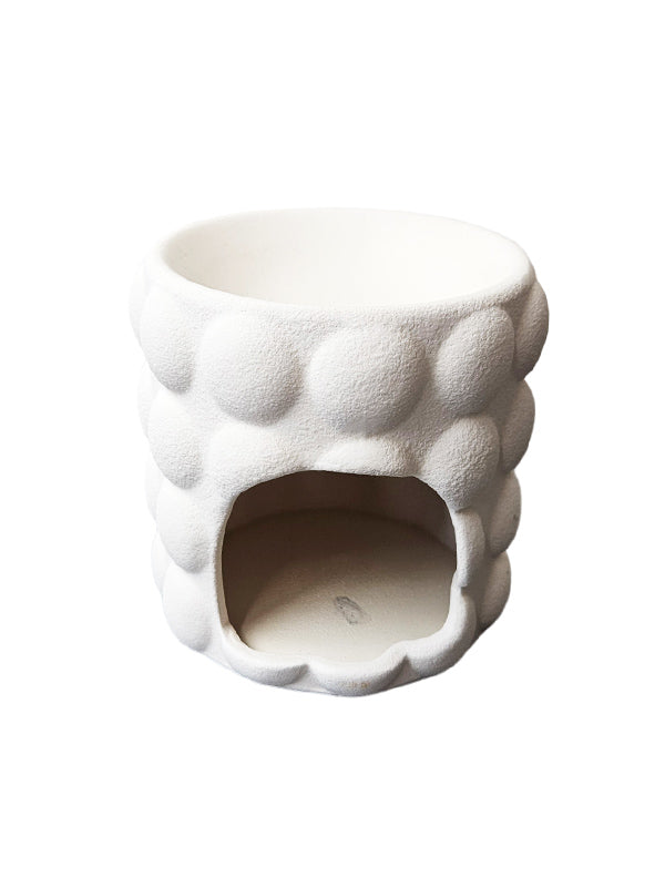 Schmelzfeuer Bubble - Keramik creme