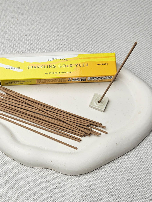 Japanische Räucherstäbchen Scentsual | gold yuzu